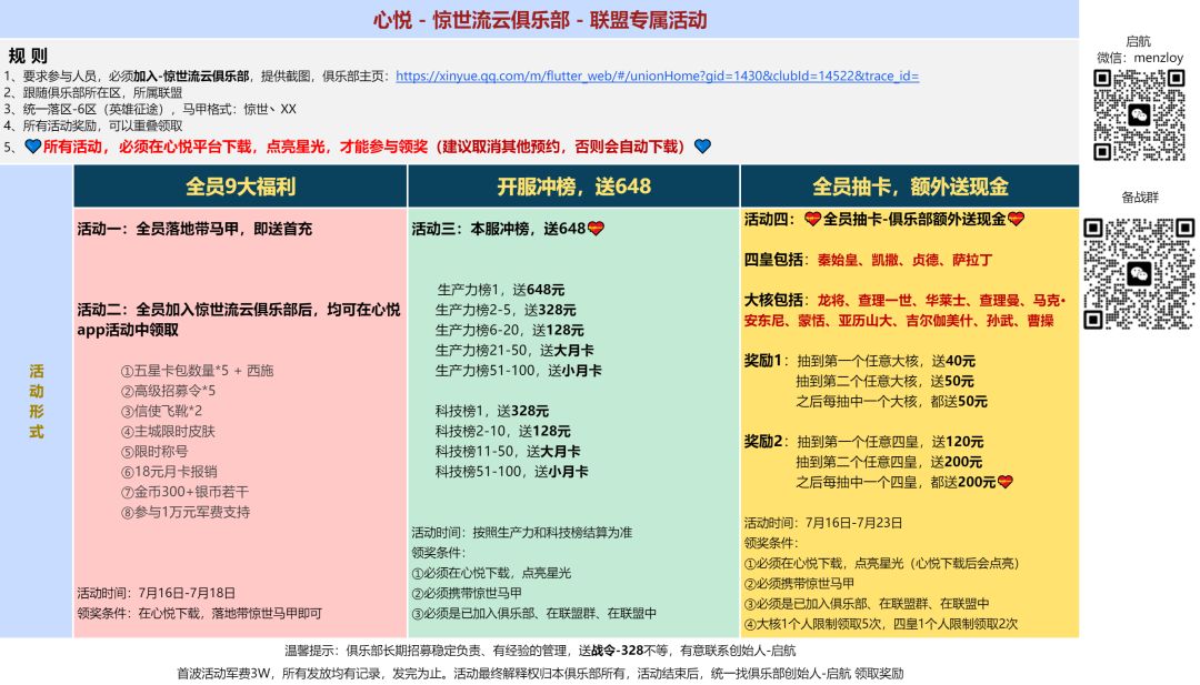 【惊世流云】军费充足,备战7.16公测 1