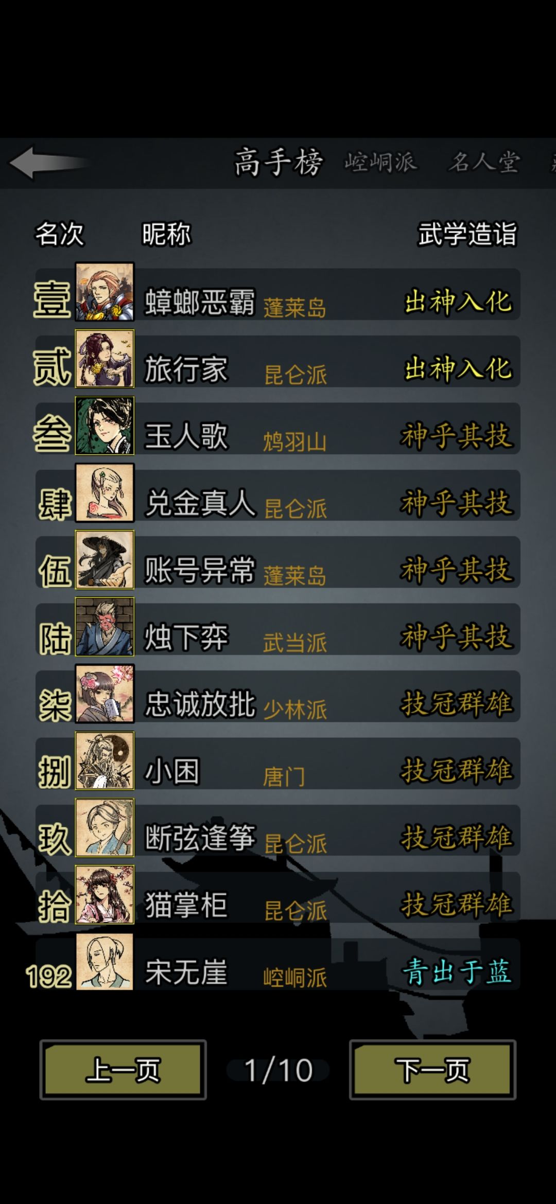 第一次点榜留念 2