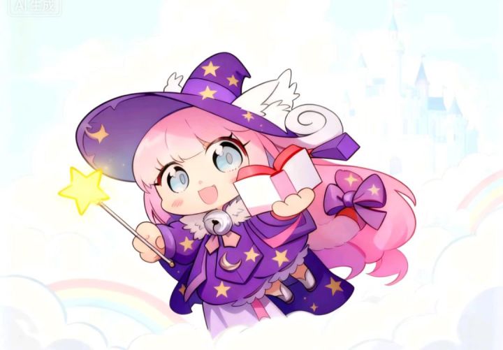 【卡普拉的魔法涂鸦间】飞天小魔女~截图