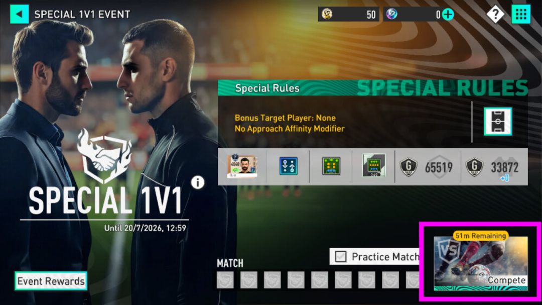 【活动开启】SPECIAL 1vs1限时开放! 2