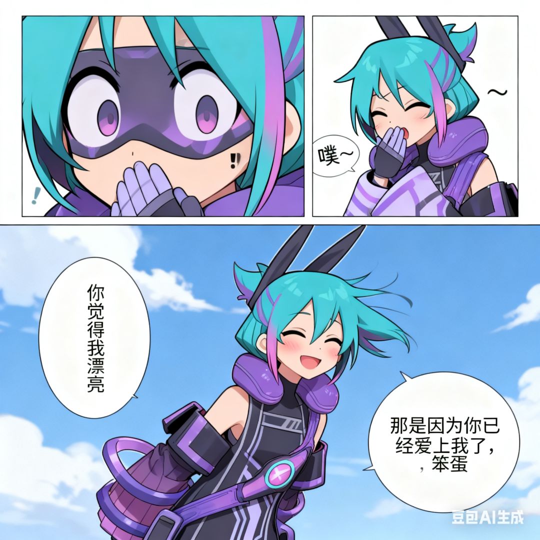 高桥悠也眼中的紫色形态 2