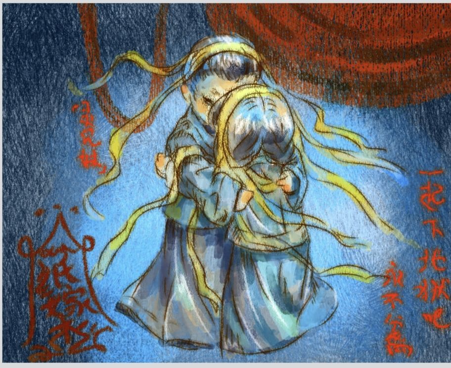 画了最喜欢的灵哥灵妹 3