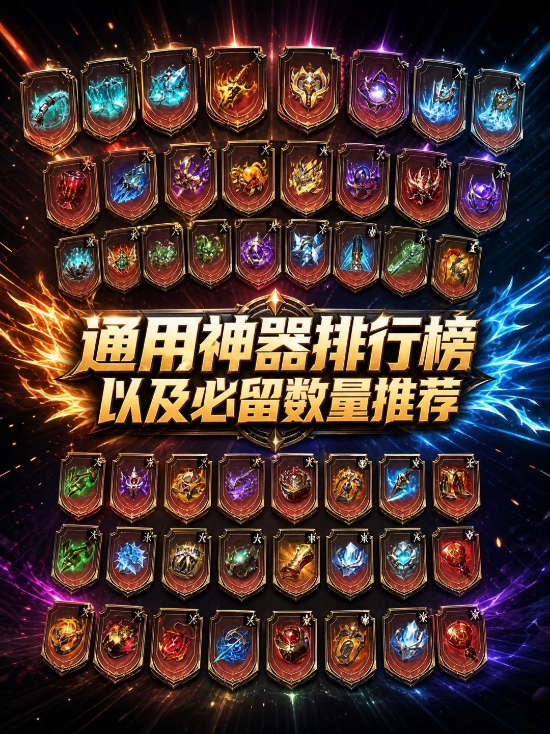 通用神器强度排行榜及留取数量推荐 1