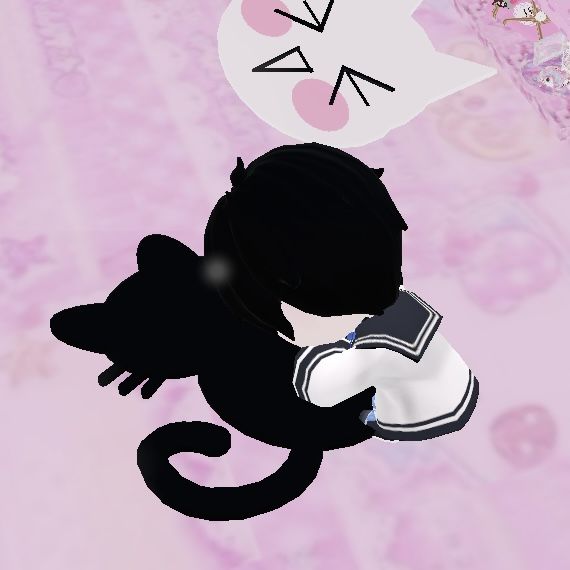 小猫倒影照^⌯𖥦⌯^ ੭ 2
