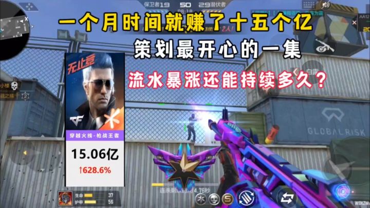 一个月时间就赚了十五个亿,策划最开心的一集!截图