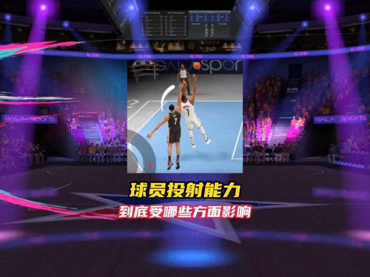 球员投射能力受哪些方面影响!截图