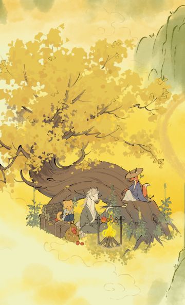 【壁纸分享】秋坪静晤