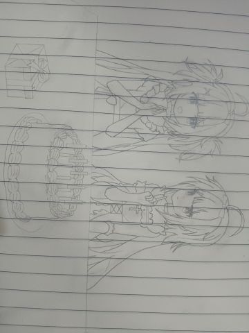 今天过生日，画了言叶小忆