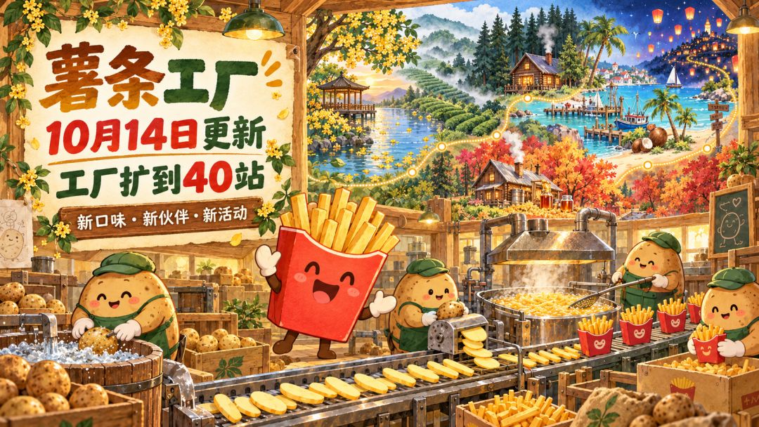 【10月14日更新】工厂扩到40站,十五种新味道等你出锅 1