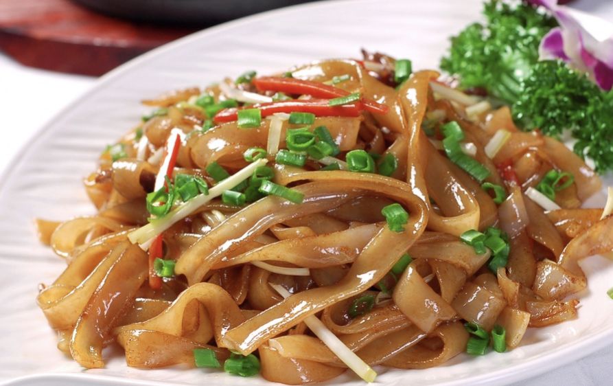 食谱：炒牛河截图