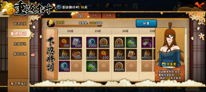 重返木叶最快23天?截图