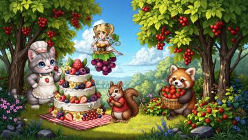 享受甜蜜周末，【浆果乐园活动】开启，新玩家免费领金叶礼包！