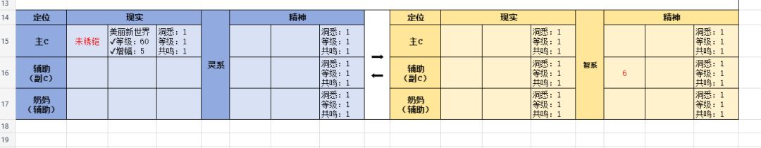 纯色配队分享参考 2