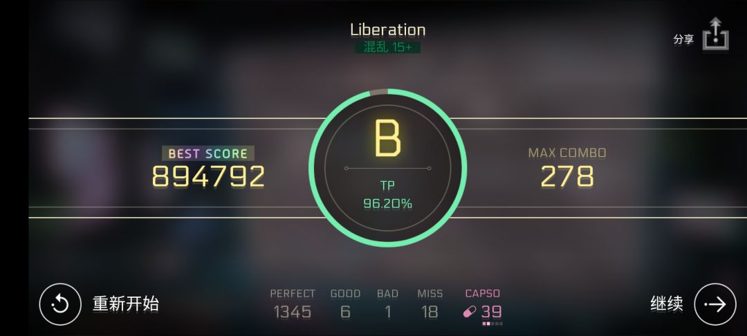 五虎绿谱终于有一个tp96%了 1