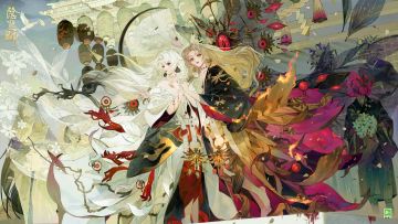 ☆祸津神全新皮肤插画及传记故事☆