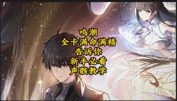 《鸣潮》全卡满命满精告诉你，萌新必看声骸教学
