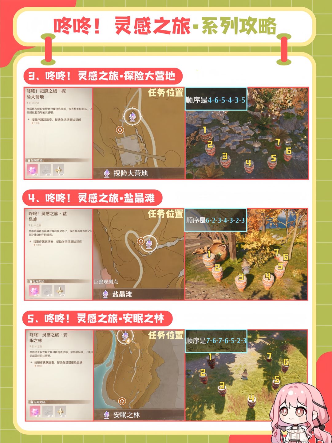 咚咚！灵感之旅•见闻任务攻略 3