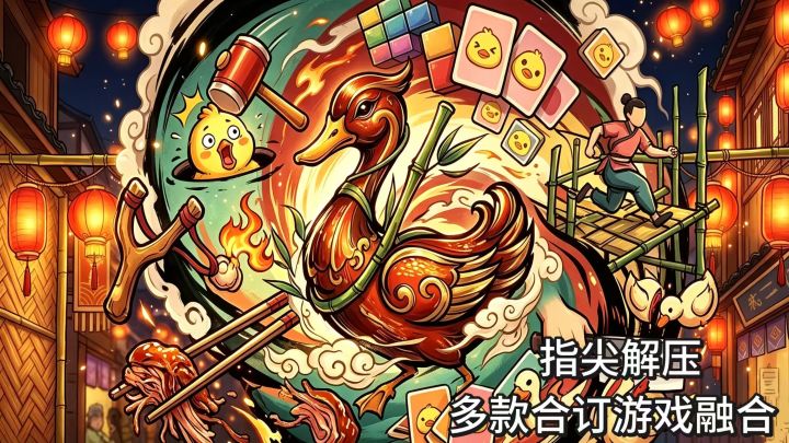 用酱板鸭为题做出34款小游戏，益智技巧等多元素体验截图