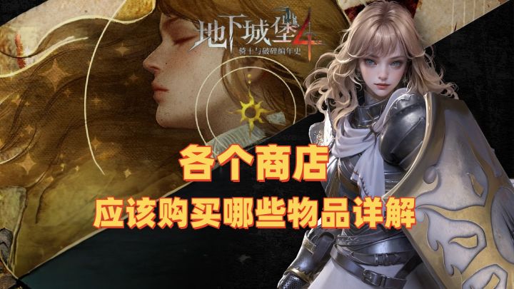 各个商店应该购买哪些物品详解截图