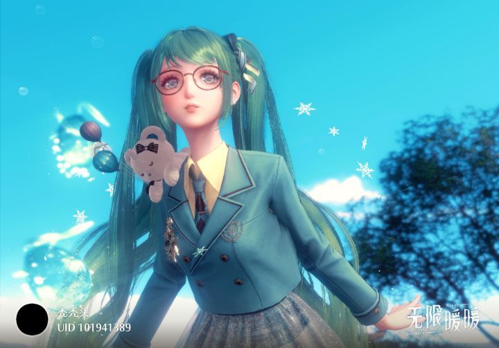 我勒个初音暖暖截图