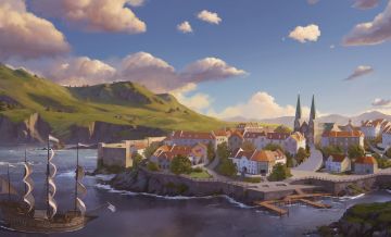 『《大航海时代：传说》BGM分享』游戏中你最熟悉的场所之一~