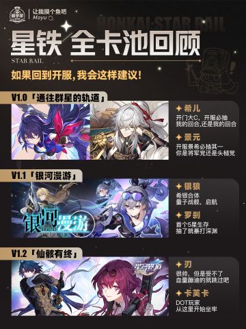 【V3.8攻略】回到当时还会抽吗？卡池回顾