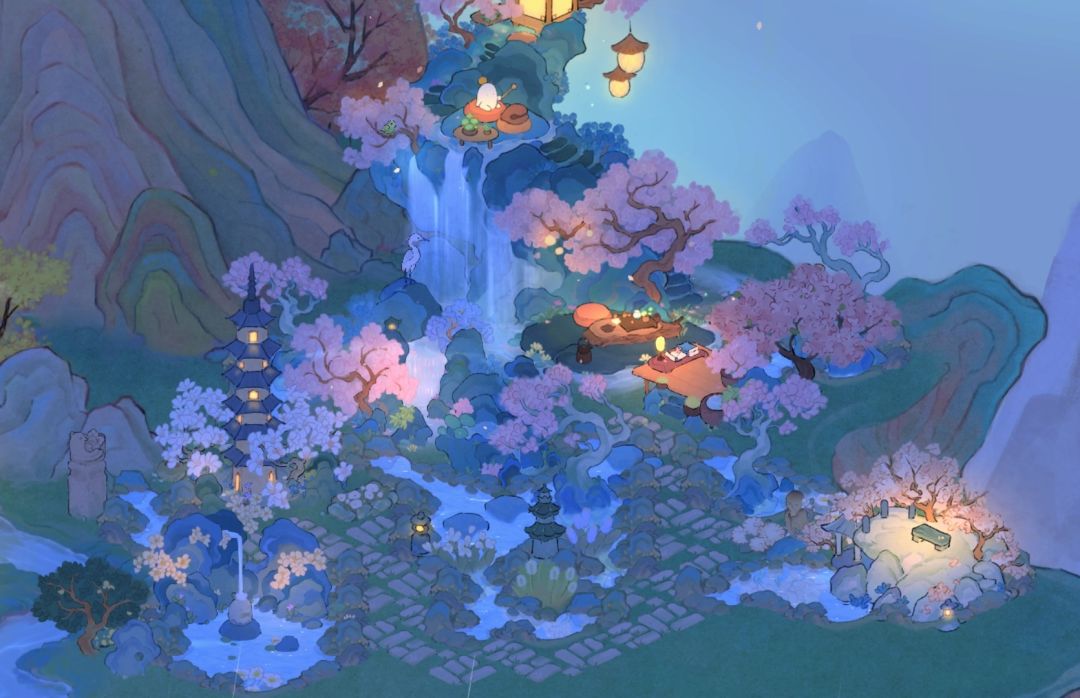 水云禅心搭景分享 2