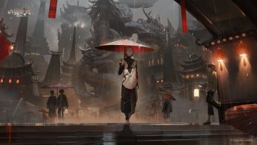 螈送福利｜执伞踏影，雨落成书