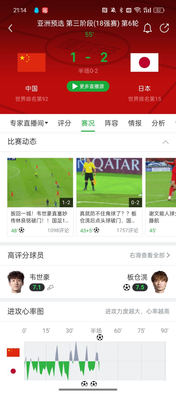 林良铭进球截图