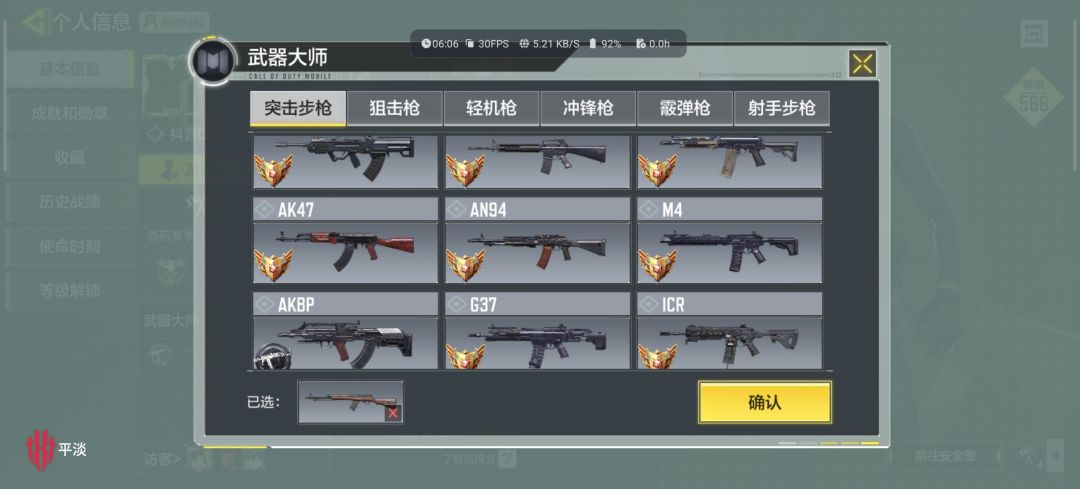 (全钻石迷彩,全武器传奇,全成就勋章) 2