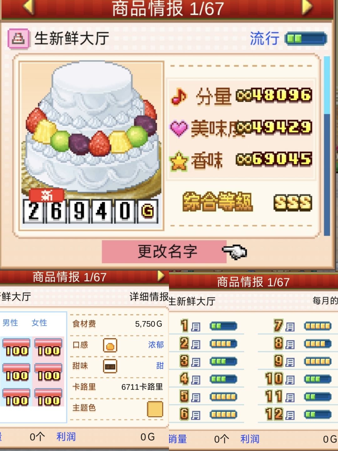 (2)创作技能超提升的店员收尾的部分甜品 2
