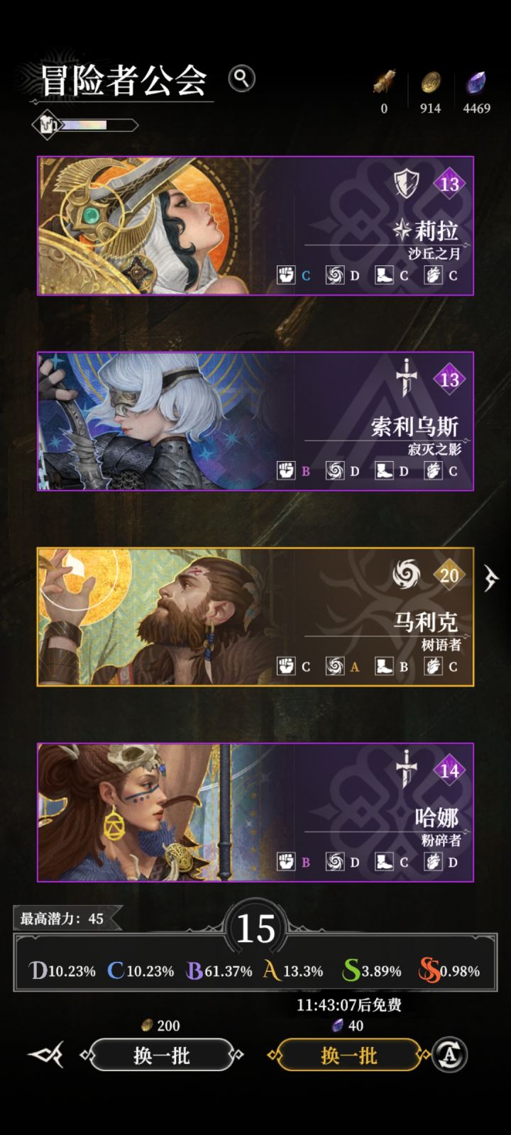 这个潜力最高是多少啊?截图