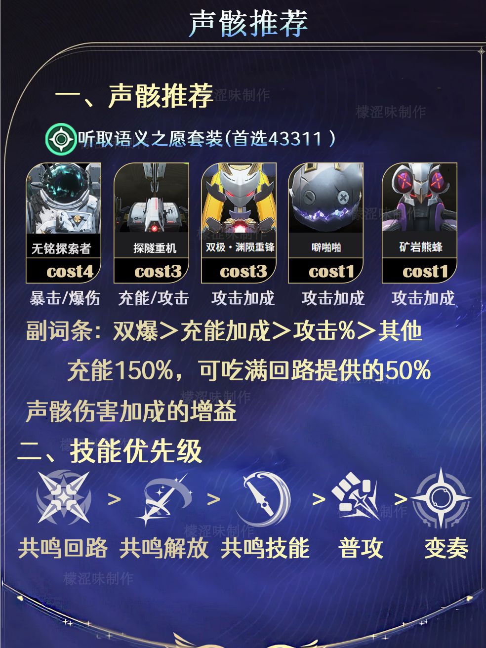 西格莉卡角色攻略（机制大白话） 2