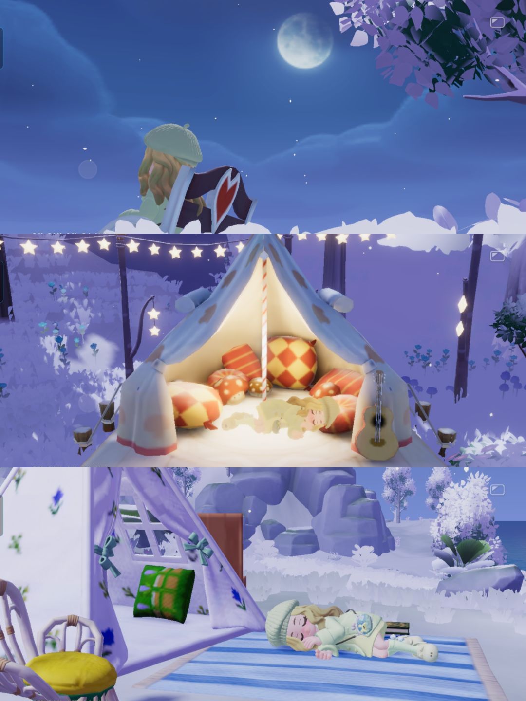 ☃️小镇雪景和NPC贴贴存帖💗 2
