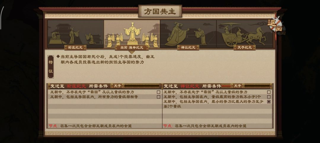 推举纪元变迁禅让 1