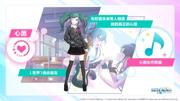 《初音未来：缤纷舞台》世界观及游戏系统介绍