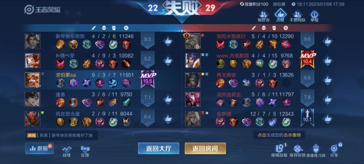 把把败方mvp 把把c 就是赢不了啊 心态真的一下子就蹦了呀截图