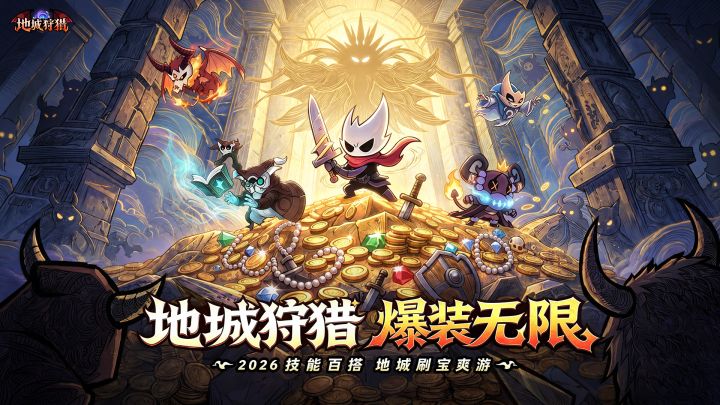 《地城狩猎》首曝PV丨地城狩猎，爆装无限截图