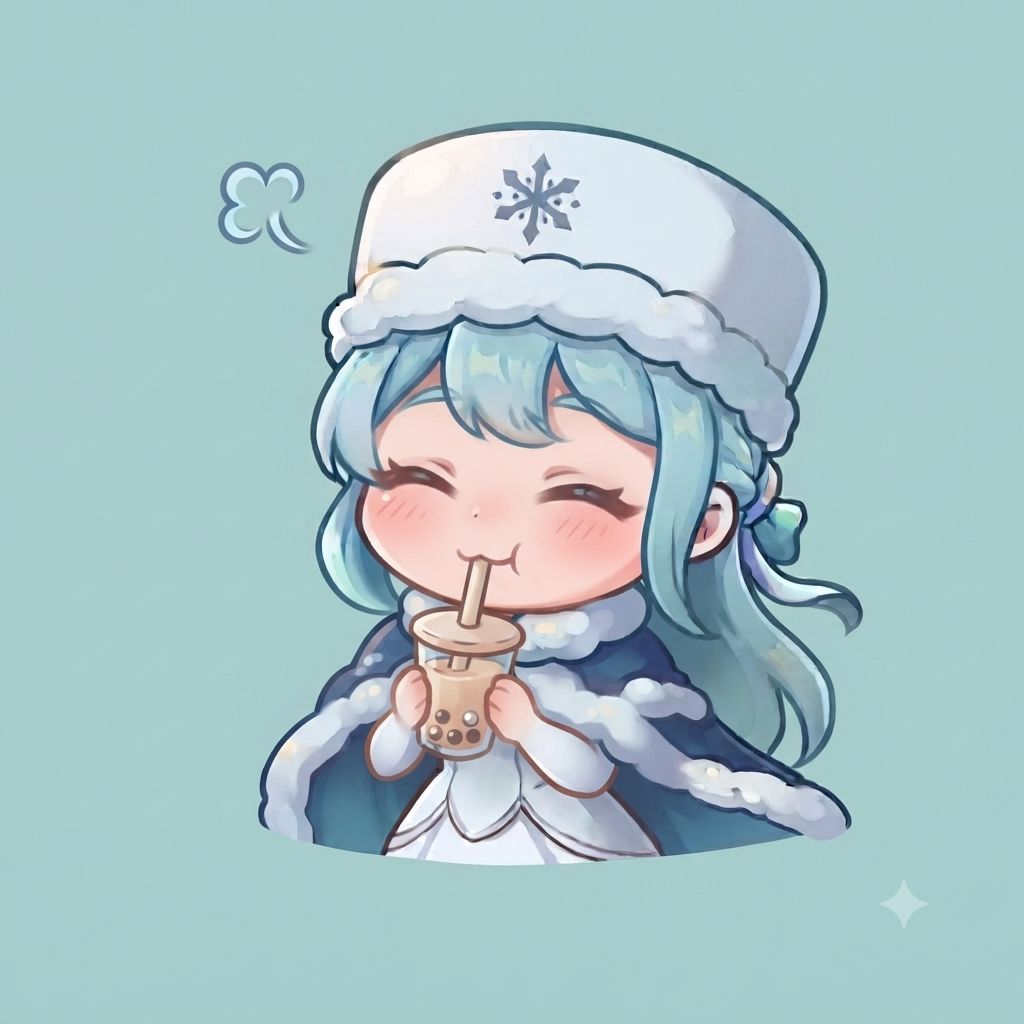 雪女表情包 7