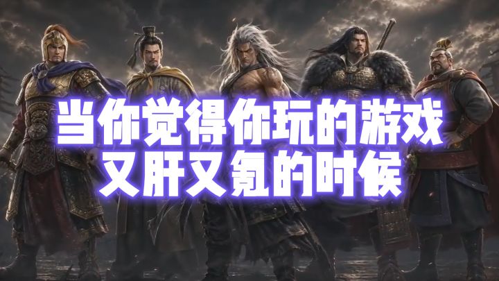 当你觉得你玩的游戏又肝又氪时截图
