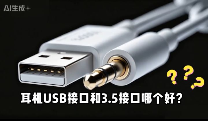 耳机USB接口和3.5接口哪个好，截图