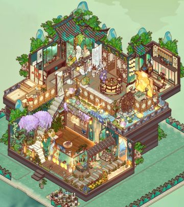 三层古风小院来了～