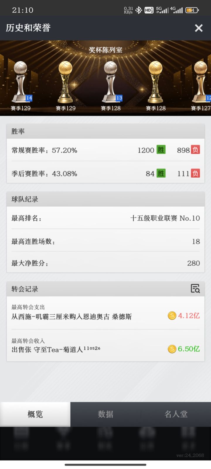 时隔许久,终于达成1200胜截图