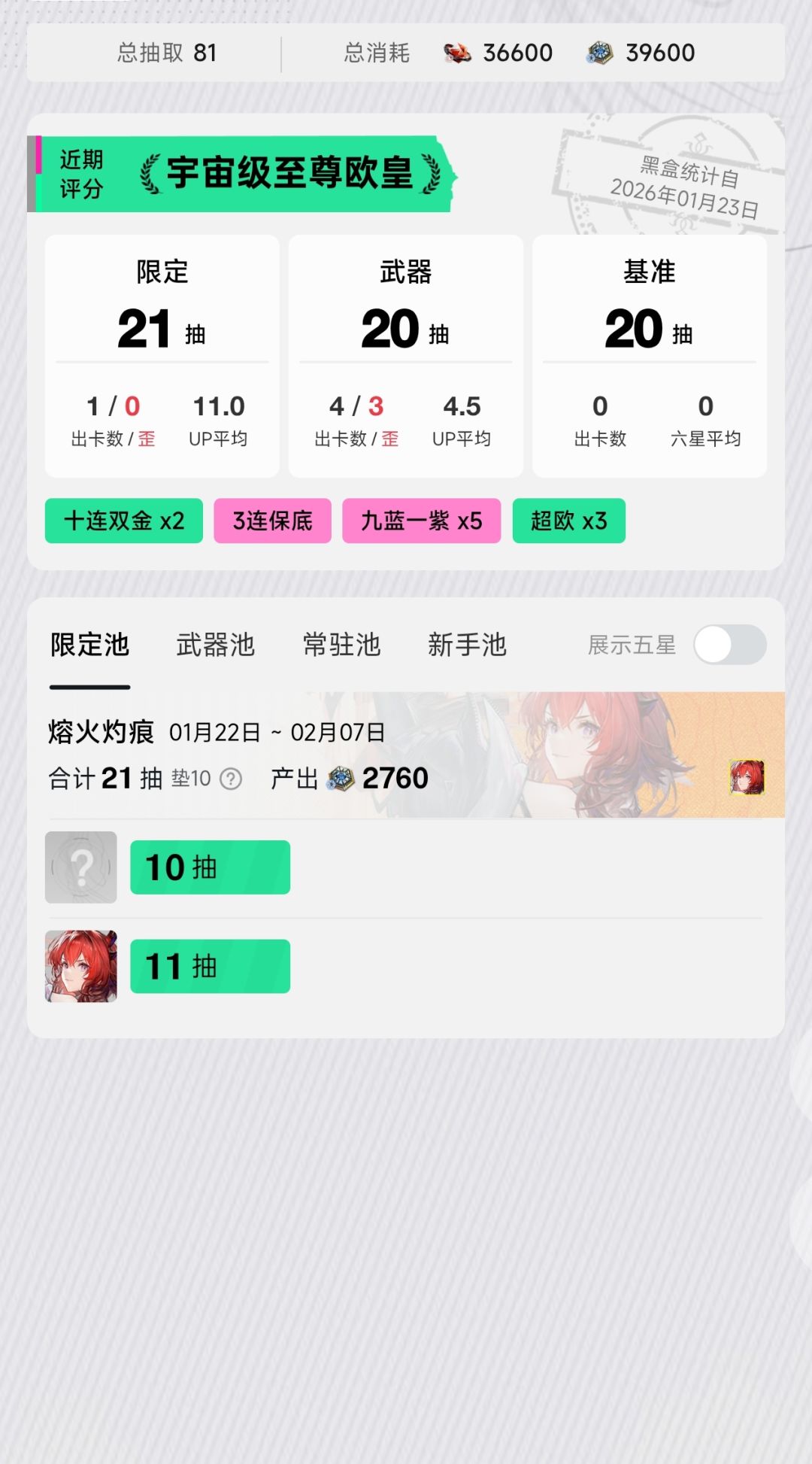 10个号里最欧的一个号 2