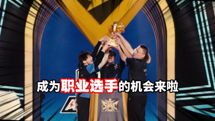 成为职业选手的机会来啦截图
