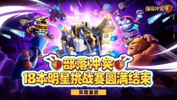 18本明星挑战赛圆满结束，全服奖励发放！