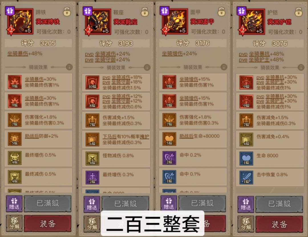 新手必备骑装,战力提升嘎嘎快 5
