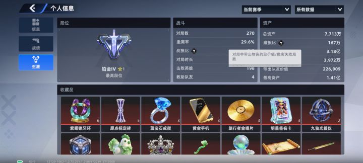 赚损比167万截图