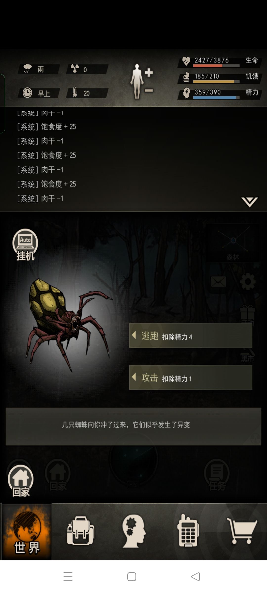 森林蜘蛛攻略 2