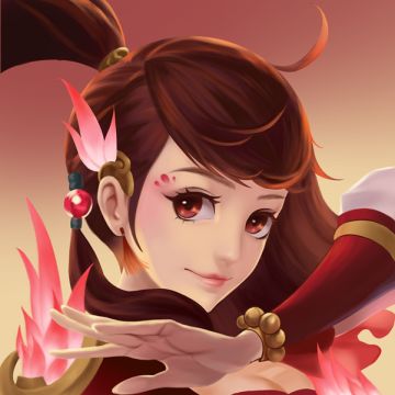 【绘画】鲍三娘原画临摹头像